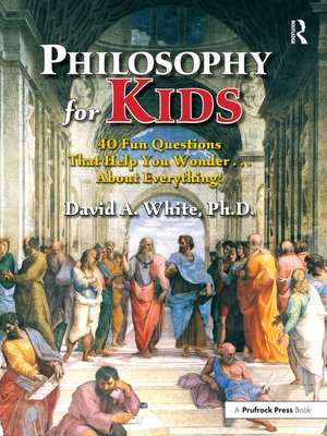 cover image of Philosophy for Kids